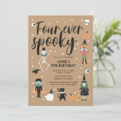 フォーエバー不気味ハロウィーン招待状 招待状 (スタンド正面)