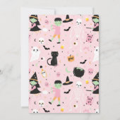 フォーエバー不気味ハロウィーン誕生日招待状 招待状 (裏面)