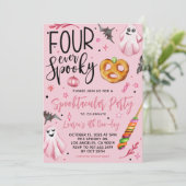 フォーエバー不気味ハロウィーン誕生日 招待状 (スタンド正面)