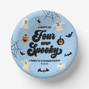 フォーエバー不気味ブルーハロウィーン4th誕生日パーティー ペーパーボウル