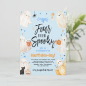 フォーエバー不気味ボーハロウィーン4th誕生日パーティー 招待状 (スタンド正面)