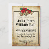 フォーエバー参加バラアーバンタトゥーテーマ 招待状 (裏面)