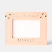 フォーエバー恋しく思ペットメモリアル レーザー彫刻フレーム (正面)