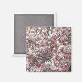 フォーエバー春マグノリア冷凍機磁石 マグネット (正面/裏面)