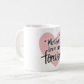 フォーエバー母ラブ コーヒーマグカップ (正面左)
