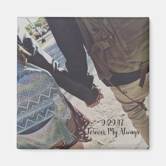 フォーエバー私の常に四角い磁石 マグネット (正面)