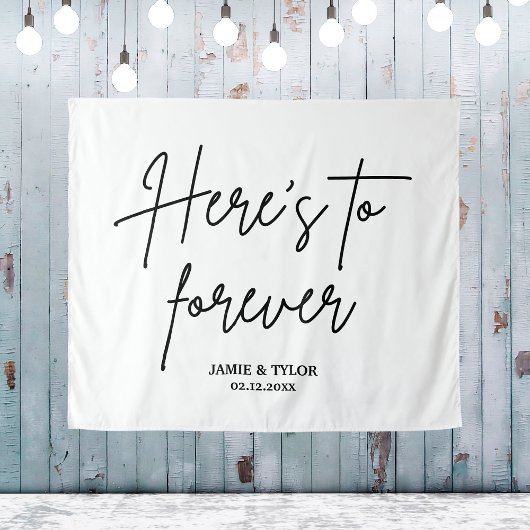 フォーエバー結婚ズの裏描き式のカスタム タペストリー