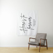 フォーエバー結婚ズの裏描き式のカスタム タペストリー (インサイチュ)