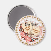 フォーエバー結婚ラブの磁石 マグネット (正面/裏面)