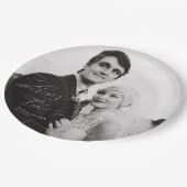 フォーエバー結婚ラブフォトブランチ ペーパープレート (アングル)