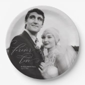 フォーエバー結婚ラブフォトブランチ ペーパープレート (正面)