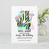 フォーエバー野生4thワイルド誕生日 招待状 (スタンド正面)