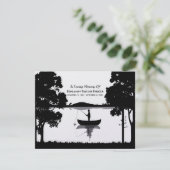 フォーエバー魚釣り記念葬祭白黒 サンキューカード (スタンド正面)