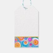 フォーエバー29誕生日アーカラフルトANY AGEおもしろい ギフトタグ (裏面)