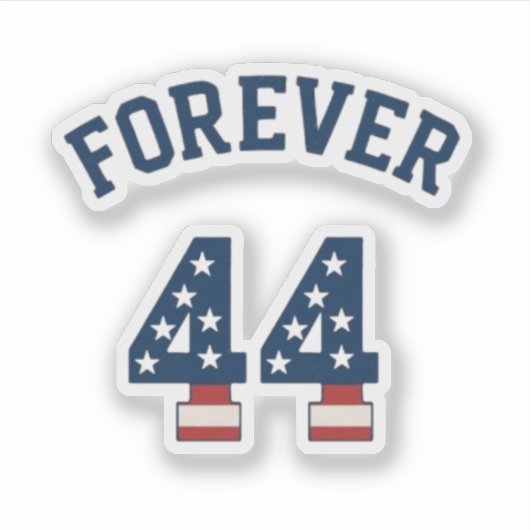 フォーエバー44 シール (正面)