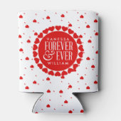 フォーエバー&エバーレッド&ホワイトハートサークル 缶クーラー (裏面)