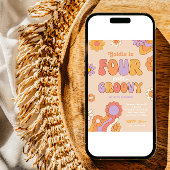 フォーエバー・グルービーな誕生日招待状 招待状