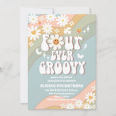 フォーエバー・グルービーな誕生日招待状 招待状 (正面)