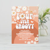 フォーエバー・グルービーな誕生日招待状 招待状 (スタンド正面)