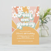 フォーエバー グルービー サンシャイン デイジー バースデー 招待状 (スタンド正面)