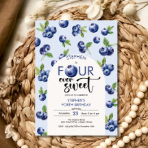 フォーエバー・スイート・ブルーベリー・キッズ・バースデー