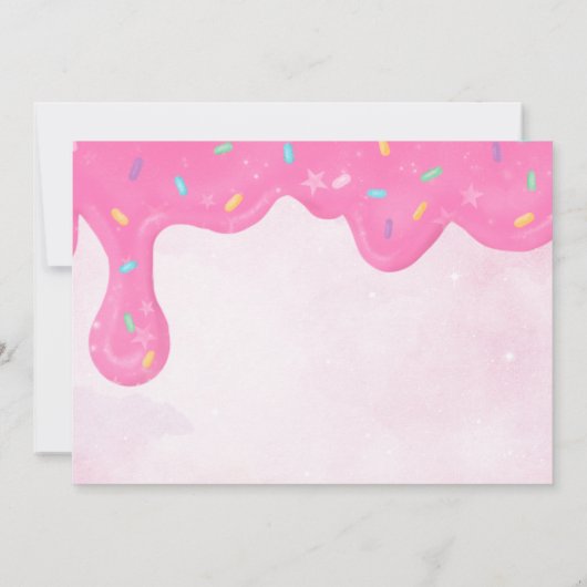 フォーエバー スウィート 招待状 (裏面)