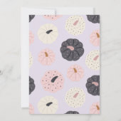 フォーエバー スプーキーボホ ハロウィン ゴースト 4歳の誕生日 招待状 (裏面)