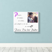 フォーエバー&デイダーリング夫ESP キャンバスプリント (インサイチュ (ウッドフロア))