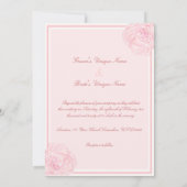 フォーエバー&常時バラ聖なる書物、 経典結婚ズ 招待状 (裏面)