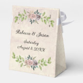 フォーエバー – 2つのハート- 1つの愛の結婚式招待状 フェイバーボックス (裏面サイド)