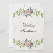 フォーエバー – 2つのハート- 1つの愛の結婚式招待状 招待状 (正面)