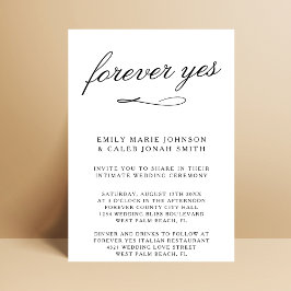 フォーエバーYesロマンティックモーティアルト結婚ハウスズ 招待状