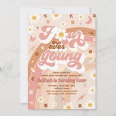 フォーエブヤンググルーヴィー虹4th誕生日パーティー 招待状 (正面)