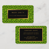 フォーエレガントリーフクローバーフローラ 名刺 (正面/裏面)