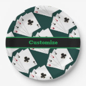 フォーエーストランプ ペーパープレート (正面)