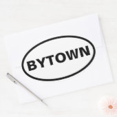 フォーオタワ「BYTOWN」 楕円形シール (封筒)