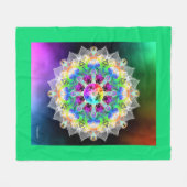 フォーカスと作成 フリースブランケット (正面(横))