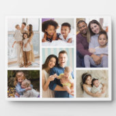 フォーカスの瞬間：カスタマイズ可能な6枚のフォトコラージュ フォトプラーク (正面)