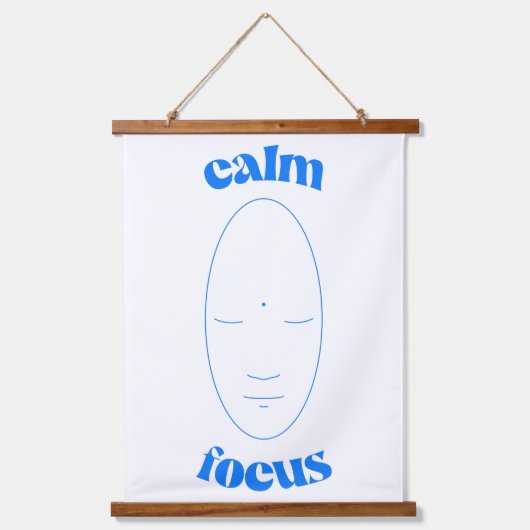 フォーカスの調整 吊り下げ型タペストリー (正面)