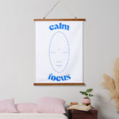 フォーカスの調整 吊り下げ型タペストリー (寝室)