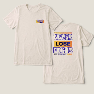 フォーカスを失うな トライブレンドTシャツ