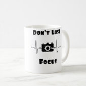 フォーカスを失わない写真 コーヒーマグカップ (正面右)