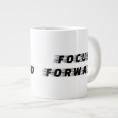 フォーカスを進める ジャンボコーヒーマグカップ (正面右)