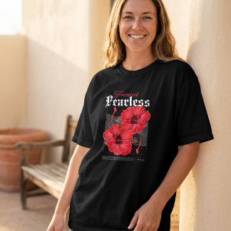 フォーカスアンビション フローラル モチベーション Tシャツ