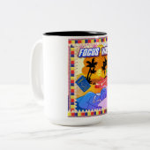 フォーカスウォールマグ ツートーンマグカップ (正面左)