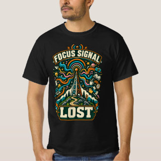 フォーカスシグナルロスト レトロラジオTシャツ Tシャツ