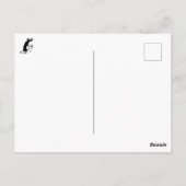 フォーカスハロウィンワインのフカスポカスアウトフォーカストハロウィンワイン引用文 ポストカード (裏面)