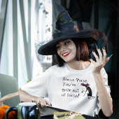 フォーカスハロウィンワインのフカスポカスアウトフォーカストハロウィンワイン引用文 Tシャツ