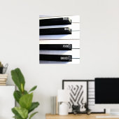 フォーカスポスター ポスター (ホームオフィス)