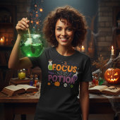 フォーカスポーション ハロウィン | 可愛い魔女のスプーク Tシャツ